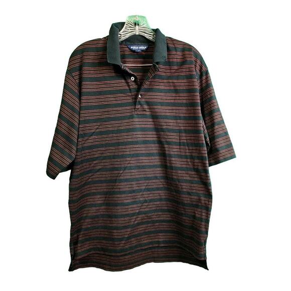 polo Ralph Lauren golf Other - Vintage Polo Golf Ralph Lauren BLACK WITH RED STRIPES, POLO, Large